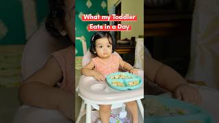 What my 1 Year Toddler Eats in a Day 🍓shorts [upl. by Kester]