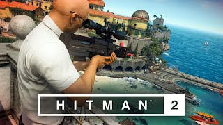 HITMAN™ 2 Master Difficulty  Sniper Assassin Sapienza Italy Silent Assassin Suit Only [upl. by Navad]