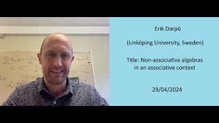 67 29042024 Erik Darpö Linköping University Sweden [upl. by Nims469]