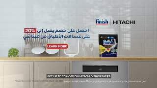 Save Time amp Effort Get Up to 20 OFF on Hitachi Dishwashers [upl. by Yenterb]