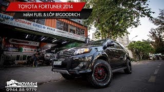 Độ Toyota Fortuner 2014 Lột xác cùng mâm Fuel Stroke và lốp BFGoodrich All Terrain [upl. by Vincentia908]