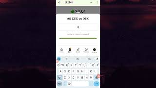 CEX vs DEX Seed code  seed YouTube video codes  Seeds Airdrop listing date [upl. by Niawat]