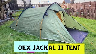 OEX Jackal II Tent Review  The BEST Budget Two Person Tent [upl. by Morty]