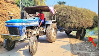 Over Load Sonalika Di 734 Tractor Stuck in Mud  Mr Asu 23 [upl. by Aseel37]