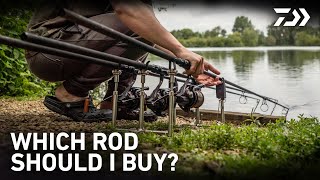 WHICH ROD SHOULD I BUY  Carp Fishing  Daiwa Carp [upl. by Takakura]