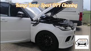 Range Rover Sport DPF Cleaning amp Dynamic Regeneration Shorts [upl. by Zack]