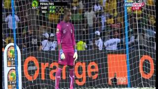 Gabon vs Mali African Nations Cup 2012 Quarterfinals full highlights [upl. by Fidellia]