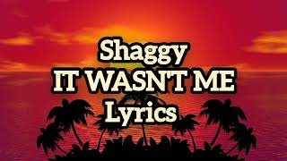 Shaggy  It Wasnt Me Lyrics shaggy itwasntme lyrics vibes [upl. by Karyn271]