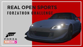 Forza Horizon 5 Real Open Sports  Forzathon Challenge Guide [upl. by Lucy317]