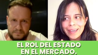 Viri Rios y Diego Ruzzarin hablan sobre el rol del estado en el mercado [upl. by Sofer865]