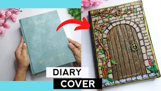 Decorate diary  notebook covers at home 😱  Diary decoration idea  art and craft ideas [upl. by Calica]