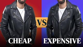 Cheap VS Expensive Leather Jacket Whats The Difference [upl. by Esteban]