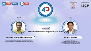 Prevalence of diabetic nephropathy in India [upl. by Ahon]