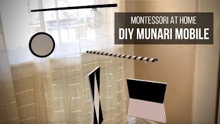 MONTESSORI AT HOME DIY Munari Mobile [upl. by Angela]