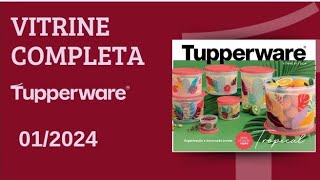 VITRINE 012024 TUPPERWARELANÇAMENTOS TUPPERWAREANDRÉA SOUZA [upl. by Andras]