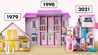 Design Expert Breaks Down Barbie Dreamhouse Evolution 1962Now  Architectural Digest [upl. by Philcox312]