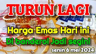 Harga Emas Hari ini 6 Mei 2024  Harga Emas perhiasan  Antam hari ini  UBS gold  harga Emas Dunia [upl. by Anaicilef227]