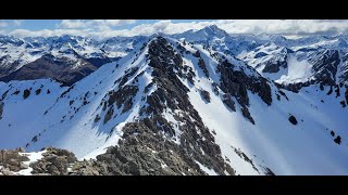 Climb of Mount Aicken  Arthur’s Pass National Park New Zealand [upl. by Mikahs]