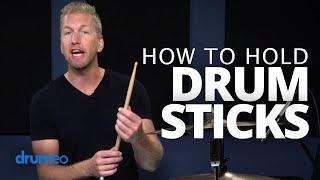 How To Hold Drumsticks [upl. by Ahsaeym278]