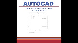 AutoCAD Practice Dimension the FP [upl. by Varney449]