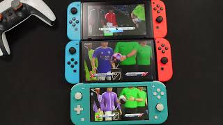 EA Sports FC 24  Nintendo Switch  Speed Test Comparison [upl. by Atinas141]