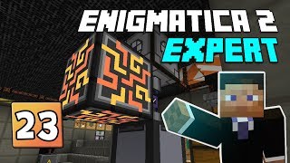 Enigmatica 2 Expert Mode  EP 23  ME Controller amp Metal Press [upl. by Eedissac252]