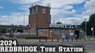 REDBRIDGE Underground Station 2024 [upl. by Selie]