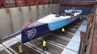 Team Vestas Wind  From ship to ship [upl. by Hadias]