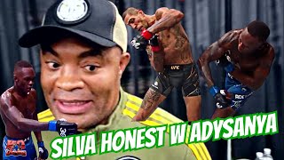 ⚠️⚠️⚠️ Anderson Silva honest w Israel Adesayana on KO win over Alex Pereira [upl. by Neva971]