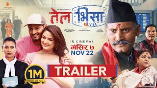 TEL VISA  Nepali Movie Official Trailer  Bipin Karki Barsha Raut Pooja Chand Buddhi Richa [upl. by Amlus]