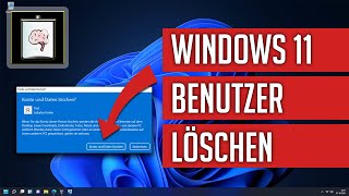 Windows 11 Benutzer löschen  So Gehts [upl. by Kcyred]