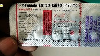 Metopole 25 tablet uses in hindi  Metoprolol 25 mg tablets  हाई ब्लड प्रेशर और अधकपाराई के लिए [upl. by Kinney159]