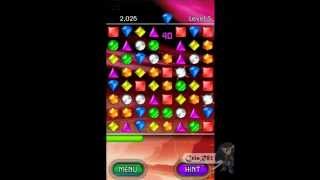 K Bejeweled 2 v2012 Android  Classic Mode 720p60 [upl. by Ahsiekel]