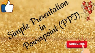 Create a simple presentation for seminar using Powerpoint in TamilPPTslideshowPowerpoint [upl. by Eul524]