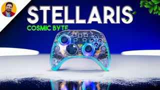 Cosmic Byte Stellaris Wireless Gamepad  Best All in one Transparent Gyro Game controller 2024 India [upl. by Ahsenac626]