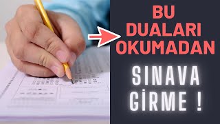 Sınavlarda Başarılı olmak için okunacak Dualar Sınav Duası  ALLAH YKS ve LGS’de muvaffak kılsın [upl. by Ahmad]