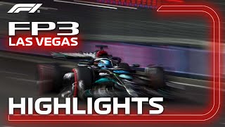 FP3 Highlights  2023 Las Vegas Grand Prix [upl. by Deni]