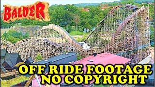 Balder at Liseberg OffRide Footage No Copyright [upl. by Adnocahs570]