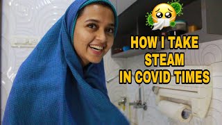 How I Steam in Covid Time  Tejasswi Prakash [upl. by Golter]