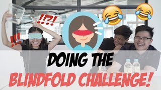 Doing The Blindfold Challenge  SGAG [upl. by Santos]