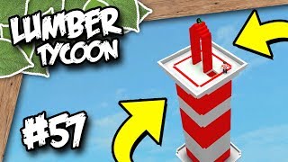 Lumber Tycoon 2 57  WORLDS TALLEST TOWER Roblox Lumber Tycoon [upl. by Itirahc372]