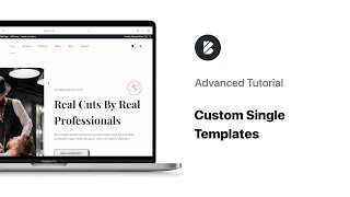 Custom Single Templates with Blocksy Pro  Advanced Tutorial [upl. by Ailegave]