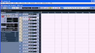 Cubase SX 3 Tutorial  Lesson 01 General Comments [upl. by Banquer]