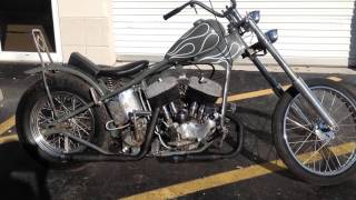 1937 Harley UL Chopper FOR SALE [upl. by Aiket]