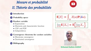 MESURE ET PROBABILITÉ 2  Théorie des probabilités  Cours de Mathématiques [upl. by Atikam]