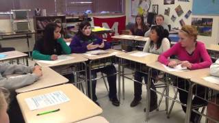 Walker Middle School Socratic Seminar [upl. by Edlin]