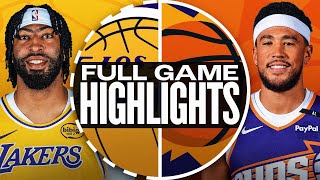 LAKERS at SUNS  NBA PRESEASON FULL GAME HIGHLIGHTS  October 17 2024 [upl. by Haland]