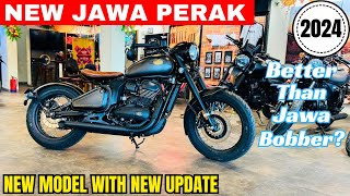 Finally 2024 Jawa Perak Detailed Review  New Updates  Price  Change  Features😱Better Than Bobber [upl. by Riannon471]