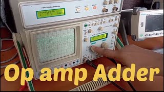 Summing amplifier using op amp 741 IC  Adder using op amp 741 IC  Knowledgeandeducationbox [upl. by Niwde590]