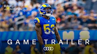 Rams vs Cardinals A Week 10 Rematch In The NFC West  Game Trailer [upl. by Selestina]